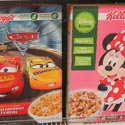 Disney Cars and Minnie Mouse Kellogg's Cereal