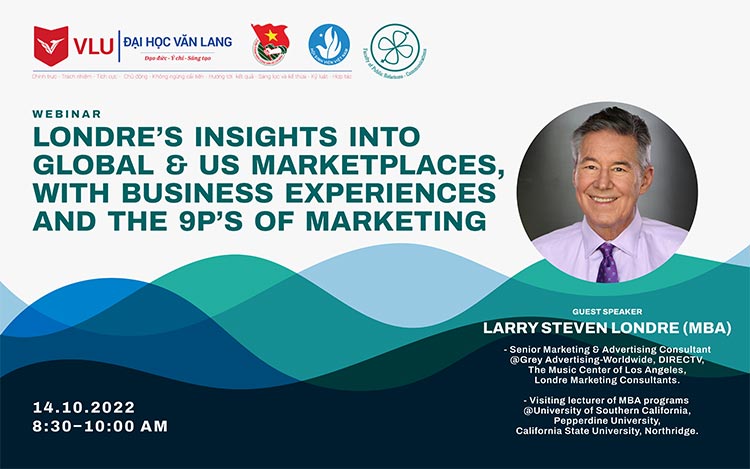 Starting in 1995, Londre created the 9P’s of marketing, which was copyrighted in 2007. In 2022, Londre gave international Marketing program in Vietnam.