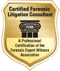Certified Forensic Litigation Consultant badge