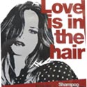 Love Is in the Hair shampoo