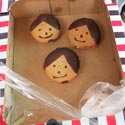 Three cookies